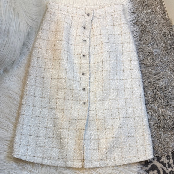 Bimba Y Lola Dresses & Skirts - Bimba y Lola tweed skirt size M